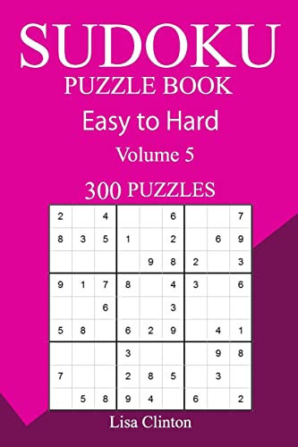 300 Easy to Hard Sudoku Puzzle Book