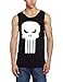 Marvel Men's Punisher Plain Jane Tanktop