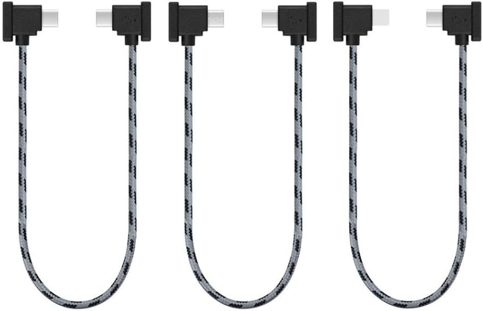 Nylon Braided Remote Controller For 2 Phone Tablet OTG Cord 30cm