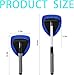 Gorgeousof/Neattidyly Windshield Cleaning Tool, Glass Defogger Brush Car Windshield Cleaning Brush, Microfiber Car Window Cleaner with 4 Reusable and Washable Microfiber Pads and Extendable Handle