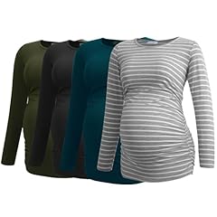 Army Green-black-teal-light Grey Stripe(4 Pack)