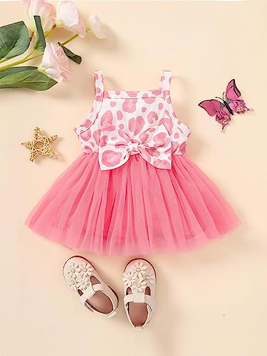 Image of Buy & Try Baby Girl's Modal Printed Frock Mini Length Short Frocks Dress.
