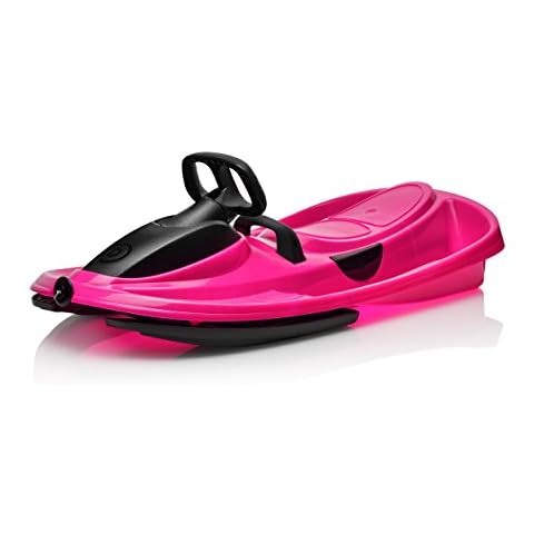Gizmo Riders Lenkschlitten Steerable Sledges Stratos, Monster Pink, 41104203 Cover