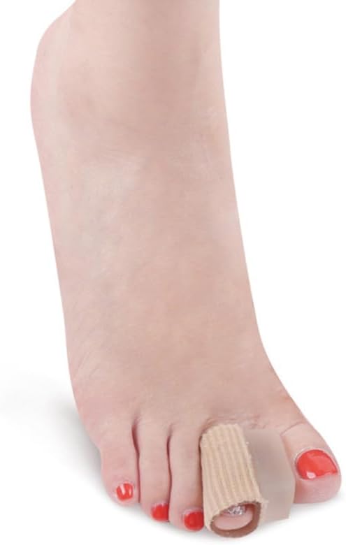 Frcolor Toe Separators for Bunion Relief and Alignment Comfortable Nylon and Sebs Material Overlapping Toe Spreaders for Men and Women Ideal for Yoga Pilates and Fitness