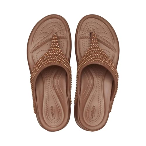 Image of Crocs Women Boca Bling Flip Flop