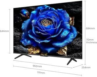 TCL 50T6C, 50 inç 127 Ekran, 4K Ultra HD, QLED TV, Google TV, 2025 Model - Görsel 3