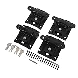 Verankerungen für LKW-Plattform, 4 Stück, mit Platten, sicherer Haltepunkt aus legiertem Stahl, FL3Z B für 2015 bis 2025