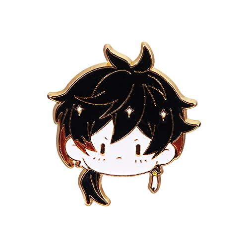 Xrbanime Gioco Genshin Impact Button Pins Alloy