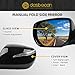 Dasbecan Left Driver Side Door Mirror Compatible with 2013-2018 Hyundai Santa Fe Sport Heated Turn Signal Light Power Glass Manual Folding Without Blind Spot Detection #876104Z005 HY1320201 6 Pins