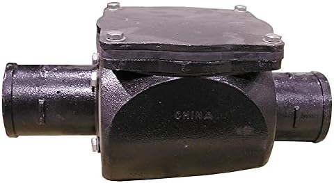 Jones Stephens B01002 Jones Stephens B01002 2 No-Hub Cast Iron BACKWATER Valve