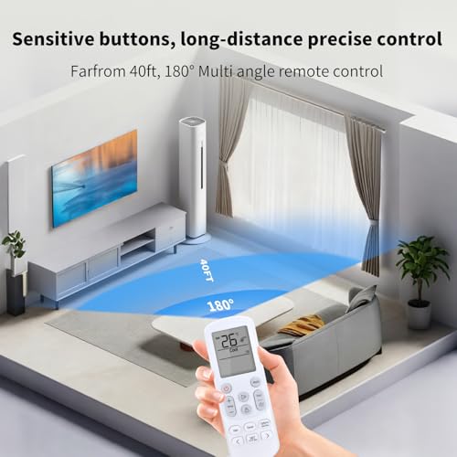 Télécommande AC de rechange pour climatiseur Samsung en panne - 5