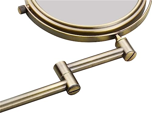 Miroir de maquillage mural pour ne plus manquer aucun détail grâce au grossissement 3X