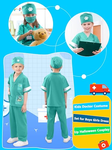 Set 6 Pzs Disfraz Niños Veterinario miniatura 3