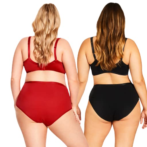 Image of VESY Panties for Women Jumbo Size Plain Cotton Hipster Underwear Small to 10XL Panty (Pack of 3)