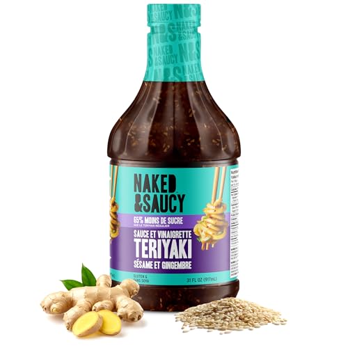 Naked & Saucy Low Sugar Teriyaki Sesame Ginger Sauce