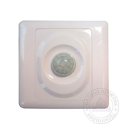 Shomy 3 Pcs Home LED light PIR Infrared Motion Sensor Switch Human Body