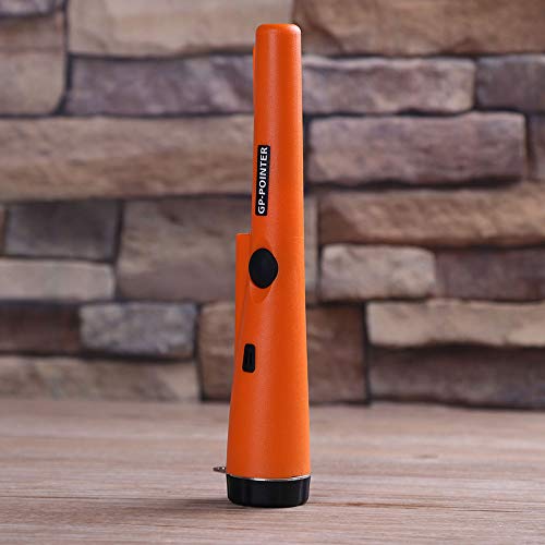 Carrfan Metal Detector Pinpointer, GP-Pointer High Sensitivity All Metal Gold Finder New Electronic Measuring Tool (Orange)