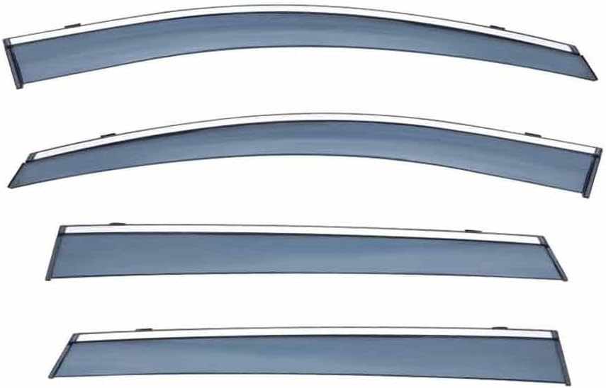 Car Windshield Rain Guards for Edge L MK3-CDX706 2023 2024, Front Rear Window Wind Deflectors Visors Waterproof Deflector Windows Exterior Accessories