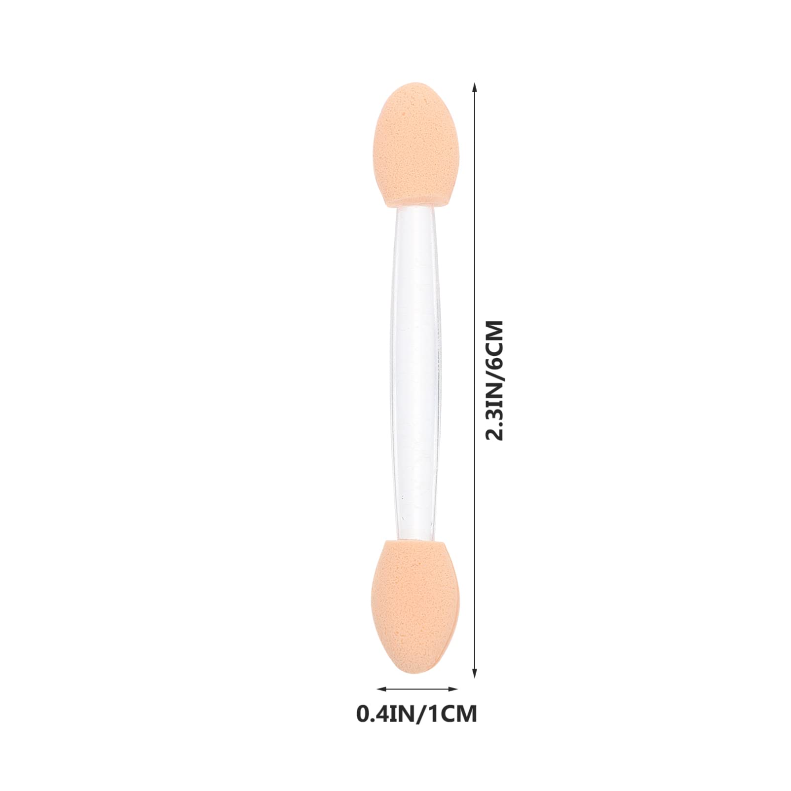 FOMIYES Eyeshadow Makeup Accessories 50pcs Disposable Latex Sponge Makeup Applicators for Women