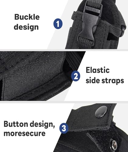 Image of Walkie Talkie Holder, Walkie Talkie, Equipped with Adjustable Straps, Suitable for Action, Outdoor Exploration