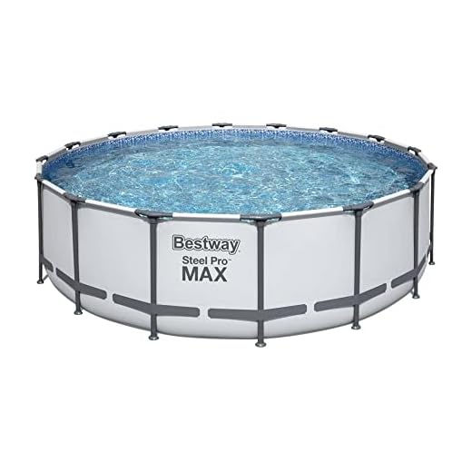 Bestway 56462 - Piscina Desmontable Tubular Steel Pro Max 549X122 Cm Depuradora De Cartucho De 5.678 Litros/Hora