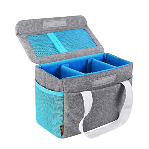 FOSOTO Sac pliable pour appareil photo, gris, Sac de caméra Cover