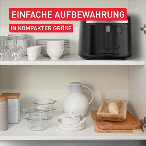 Foto von Tefal Vision Fritteuse, 1,2-kg-Fassungsvermögen, extragroßes Sichtfenster