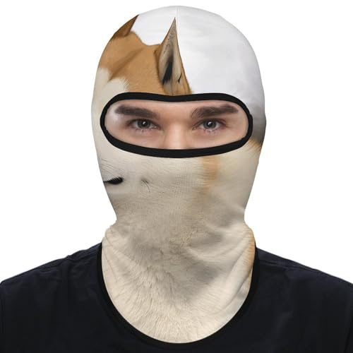 Balaclava Akita para Hombres y Mujeres, Máscara de Protección Solar Respirable con Cubreboca Completo para Senderismo, Ciclismo, Correr y Conducir miniatura 1
