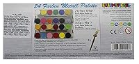Eulenspiegel - Profi-Aqua Schminke Palette, 24 Farben – Ansicht 7