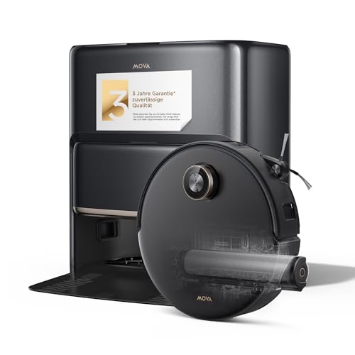 Mova Z60 Ultra Roller Complete Saugroboter mit Wischfunktion 28.000 Pa, LiftPro-Gehäuse, 8 cm Hindernisse, DToF+Dual Las...
