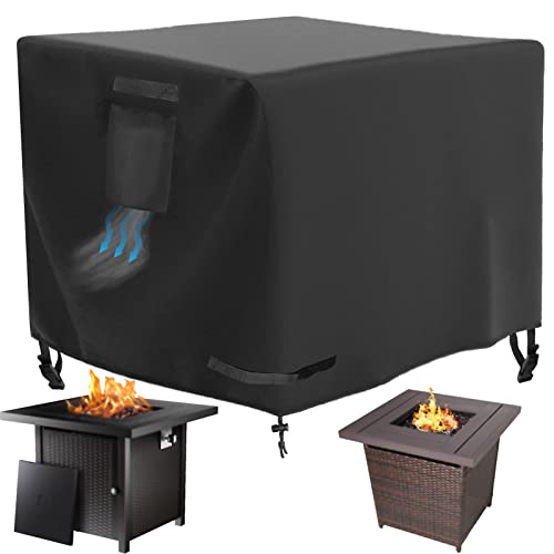 Outland Best Outdoor Gas Fire Pit with Cover & Carry Kit