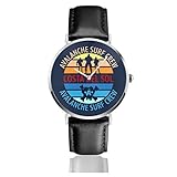 **Materialbeschreibung**Importiertes Quarz-Uhrwerk, silberfarbenes Edelstahlgehäuse, langlebiges und kratzfestes Mineral-Kristall-Zifferblatt, PU-Leder-Schnalle.