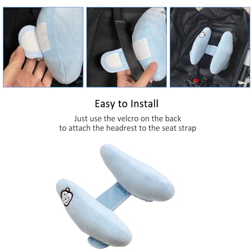 Soporte para Cabeza y Cuello de Bebé para Silla de Auto miniatura 4