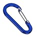 QIYUDUOLA 5 Pcs Aluminum Alloy Carabiner Clip Outdoor Hiking Spring Clip Hooks Keychain Clip Clasp