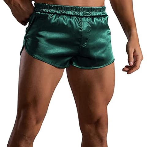 Short élastique homme vert XL Cover
