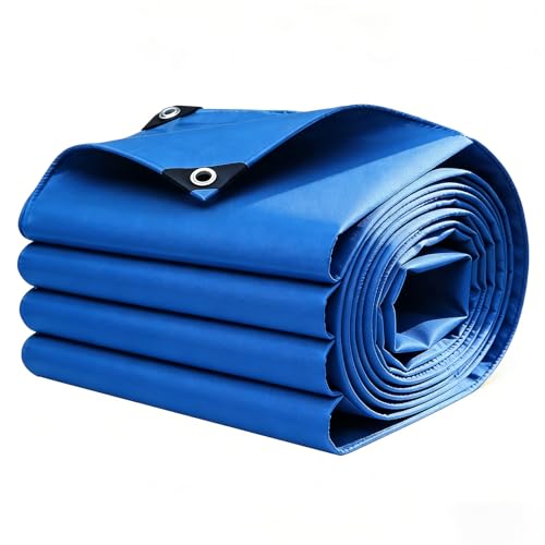 Lona de protección azul de 130x210 cm impermeable y antidesgarro
