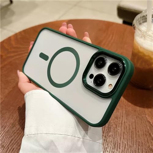 Housse de protection magnétique antichoc transparente pour iPhone 13 Pro Max