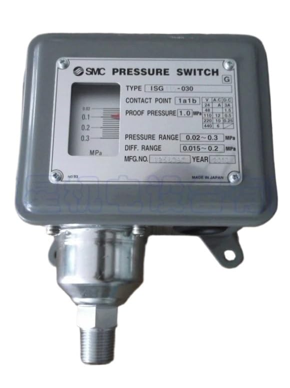 MUHM Presostato mecánico Original 3C-ISG110-030 3C-ISG110-031 ISG131 ISG (Color : 3C-ISG131-031-W)