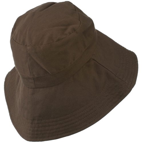 Jeanne Simmons Upf 50+ Women's Cotton Blend Bucket Hat - Brown Osfm #TOP2