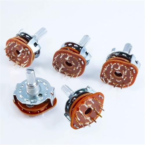 Sélecteur rotatif de bande 4P3T de haute précision mécanique pour circuits durables - 2