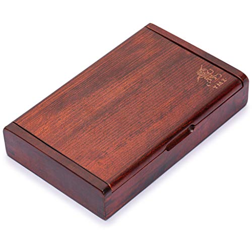 Set Dominos 28 piezas Doble 6 con caja madera oscura miniatura 5