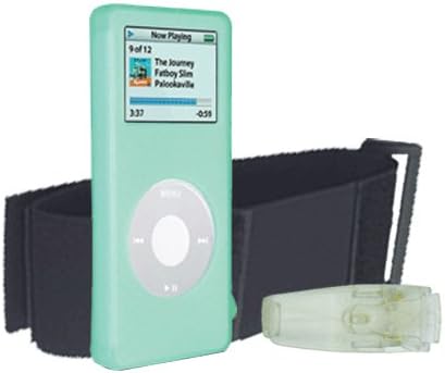 Funda de silicona para iPod Nano Verde