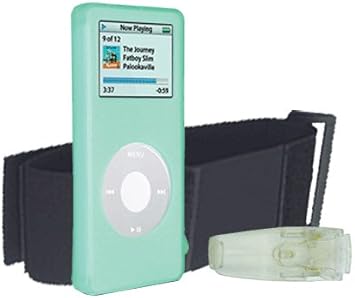 iPod Nano Silicon Sleeve Green