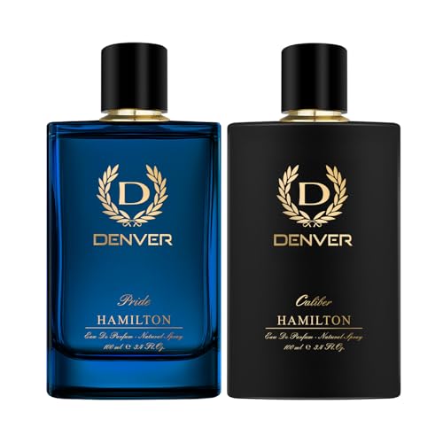 Image of Denver Pride & Caliber Perfume For Men- 100 ML Each, Pack of 2|Long Lasting Perfume| Eau de Parfum