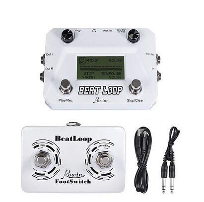 Beat Loop Boucle de guitare avec pédale de batterie pour instruments de musique