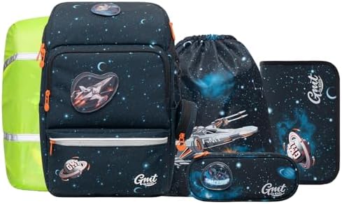 Schulranzen Set 6-teilig - Ergonomische Ultraleichte Schultasche ...