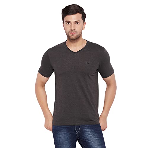 Image of Orewa Men Men's Solid Regular Fit T-Shirt