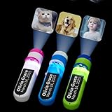 Personalisierte Projektor Taschenlampe mit Foto Text, Diaprojektor Spielzeug Taschenlampen Personalisiert für Paare, Familien, Foto Geschenke Personalisiert für Weihnachten, Jahrestag, Valentinstag