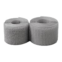 Nastro Cucire Hook And Loop 5m X 2cm - Nero, Per Tende, Zanzariere, Abbigliamento, Fai Da Te - Foto 4