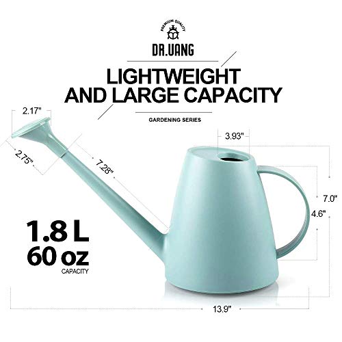 image for DR.UANG Watering Can for Indoor House Plants Long Spout with Detachabl